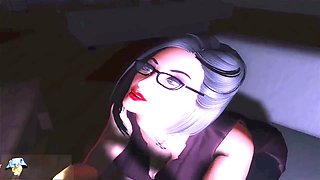 Ms Diana in a classic animated hentai adventure