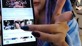 Purple Bitch Tanya-machine fuck
