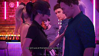 Kate 43 Listens to Lisa's Instigation, Kate Lets Denis Touches Her Tits and Ass in Front of Her Fiance
