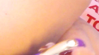 Watch Me Cum with a Vibrator! I'm so Excited Today!