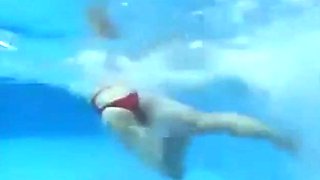 Big Booty Japanese Swim Lesson with Interracial Couple