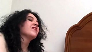 BBW fucks an amateur with a big cock