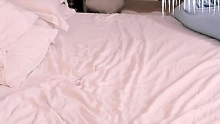 Chubby Brunette Big Boobs Dildo Masturbation