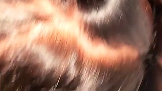I can't believe I'm doing this" Cheating wife fucking in back of bus after bachelorette party