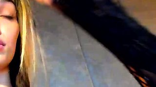 Big boobs milf masturbates with her dildo
