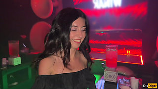 Horny Girl Takes My Hand in a Night Club and Leads Me to Publix Toilet for Anal Sex
