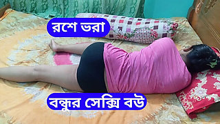 Desi Bhabhi Fucks Servant While Husband is Away - Hot Cheating Wife Sex