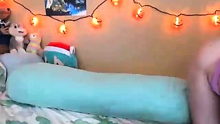 Close up teen masturbation