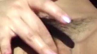 Nude Milf masturbating outdoors