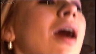 Big Boobs Blonde Chubby Hairy Pussy Fucking - Cum In Mouth Creampie with Veronica Belli