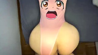 Stepsister's Anime Friend Caught Watching Hentai Gets Hardcore Fuck - Turkish Amateur Homemade