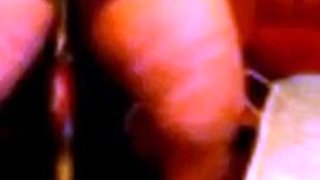 BBW Plays With a Bat Sex Toy on Webcam