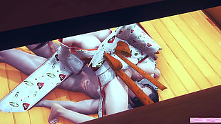 Bigboobs Lady - 3D Animation