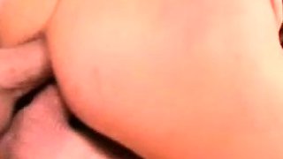 Hot horny group sex with brunette babe