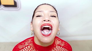 Bukkake Latin - Rosex Argentina big ass gets sperm