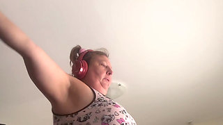 Filming My Wife Exercising