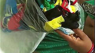 Sexy Supriya Bhabhi Hot Blowjob Behind the Scene While Makeup and Wearing Saree Before Sex
