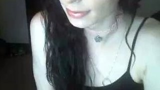 Small titted brunette amateur anal nailed at home