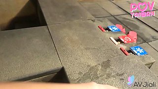 POV Date with Cute Porn Star Xiao Ye Ye Followed by Hotelroom Sex