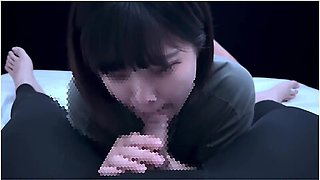 She Gets Excited While Sniffing Erotic Cocks And Snorting During A Blowjob! Nose Job Cum In Mouth　