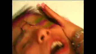 Glasses Slut Sucks Dick and Gets Fucked Hard on Bed - Big Tits Brunette Blowjob