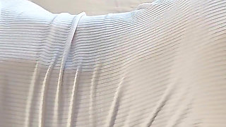 Twerk in White Dress