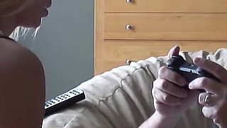 Hotwife Services Hubby Playing a Video Game