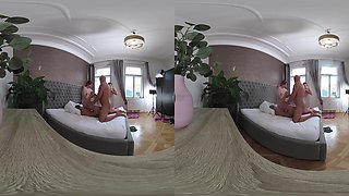 Cheating Redhead Squirts Like A Fire Hydrant In Epic Threesome - Kaira Love & Tiffany Blue Behind The Scenes Vr Video Part Two
