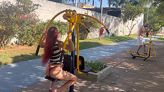 I Take My Wife To The Park To Show Off