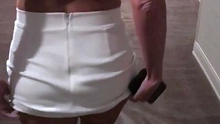 Big boob brunette masturbates on webcam