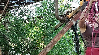 Shibari Princess Goes Outside