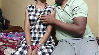 Hindi Amateur Couple's First Home Sex Video with Misspriya