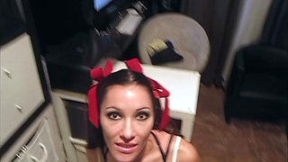 Horny teen deepthroat filthy xxx video