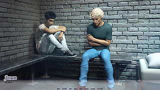 Awam 2 - Caught in the Museum and Wild Sex in the Cop Station - P3