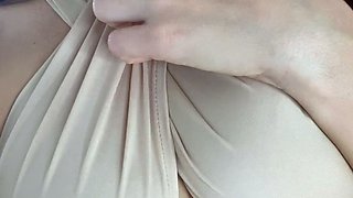 Big boobs milf masturbates with her dildo