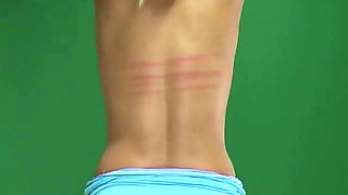 Adriana Spanking Machine - Bare Back Whipping