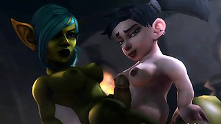 Games Heroes with Huge Round Titty 3D Animation Compilation