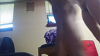 real amateur sweet fun sex! chair bed doggystyle interracial