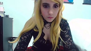 Big Titty Blonde Whore Plays With Toys and Masturbates Solo