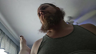 BBW MILF Getting Fucked in the Pussy Pushes Cum Out in the End Pink Moist Pussy Natural Raw up Close