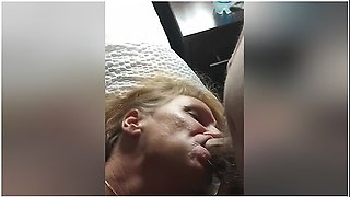Granny Sucking Dick Like A Pro Amateur Blowjob