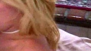Blonde teen French babe anal fucked by a hard BBC