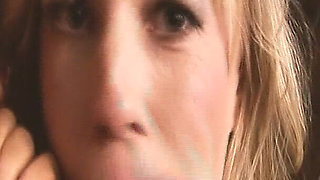 Hottest Dress Scene 2 Blonde Couple Share Two Cocks in an Orgy with a Facial Ending