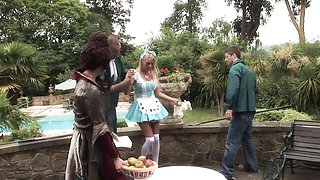 Titopia featuring Stacey Saran and Jodi James's big cock xxx