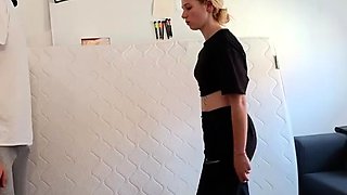 German Balls Busted - Emo Girl Ballbusting