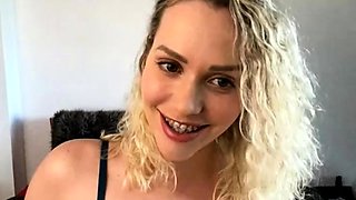 Blonde MILF with Big Boobs Playing Cam Free Porn