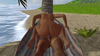 Hot Sex on the Beach l 3D Animation Hentai Uncensored (Episode 3)