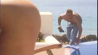Die Witwe Scene 5: Blowjob, Blonde  Threesome Porn