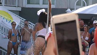 Key west bare slut pool fest uncut and humid
