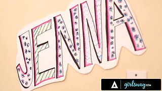 Leana Lovings & Demi Hawks Scissoring - Lesbian Camp Counselors Discipline 3-Way Tribbing